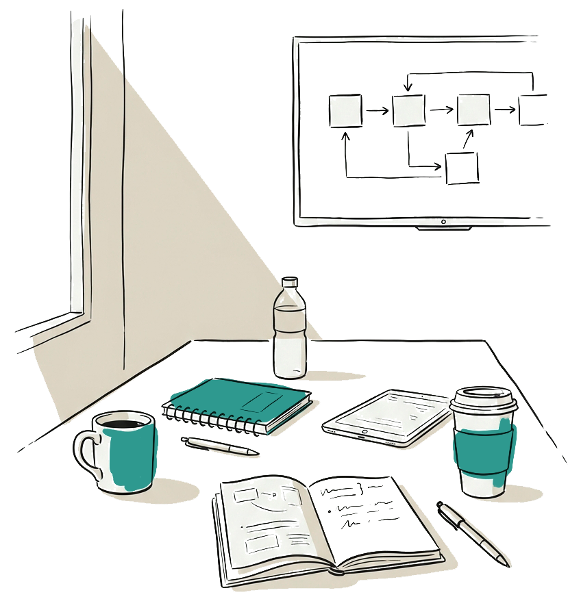 Team table presentation